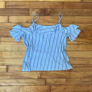 American Eagle soft & sexy cold shoulder top